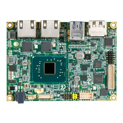 Axiomtek PICO318 Pico-ITX Motherboard, Intel Pentium N4200 and Celeron N3350/J3455, LVDS, 2 GbE LAN, 4 USB